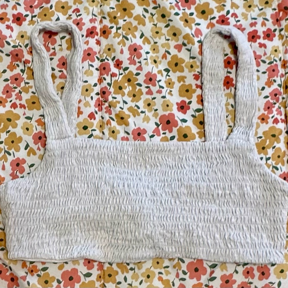 Zara white tank!